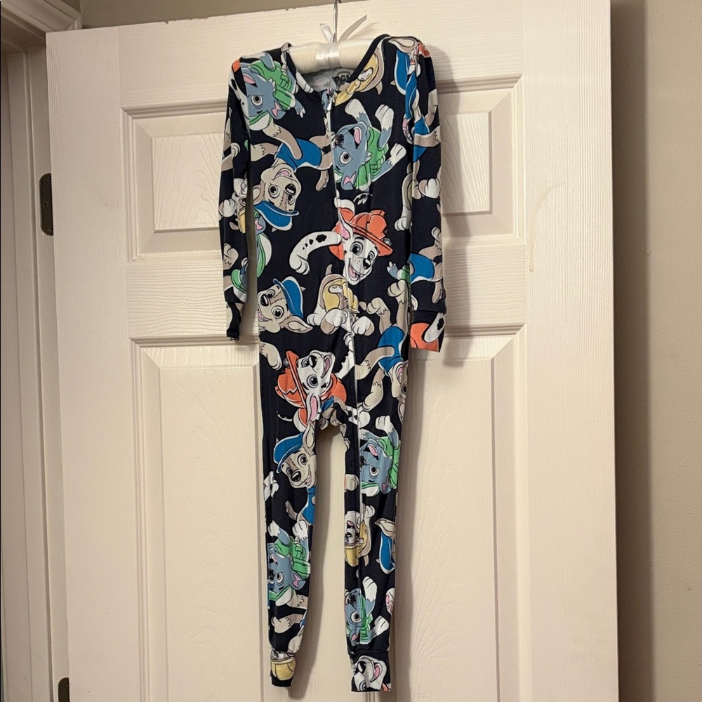 Nickelodeon Paw Patrol Kids Pajama Set - Blue with Cartoon Characters